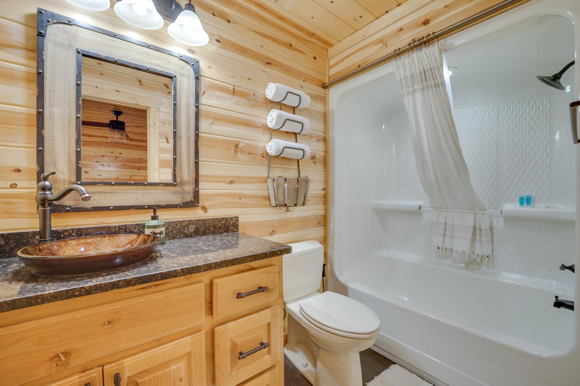 Penny Lane Lodge Broken Bow Cabin Less Than 6 Mi To Lake エクステリア 写真
