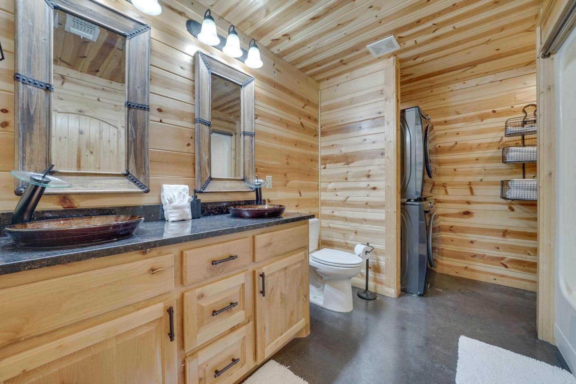 Penny Lane Lodge Broken Bow Cabin Less Than 6 Mi To Lake エクステリア 写真