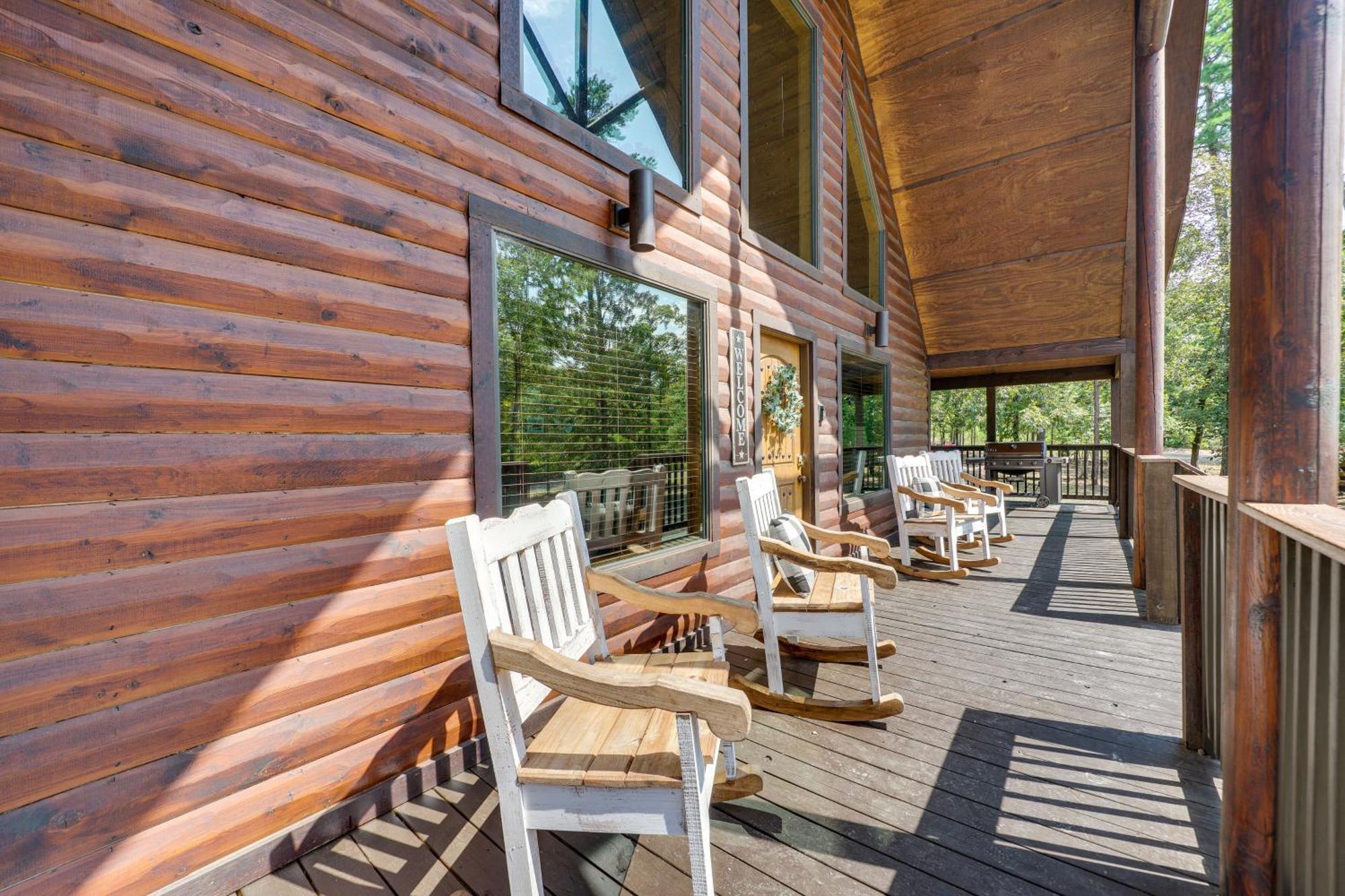 Penny Lane Lodge Broken Bow Cabin Less Than 6 Mi To Lake エクステリア 写真