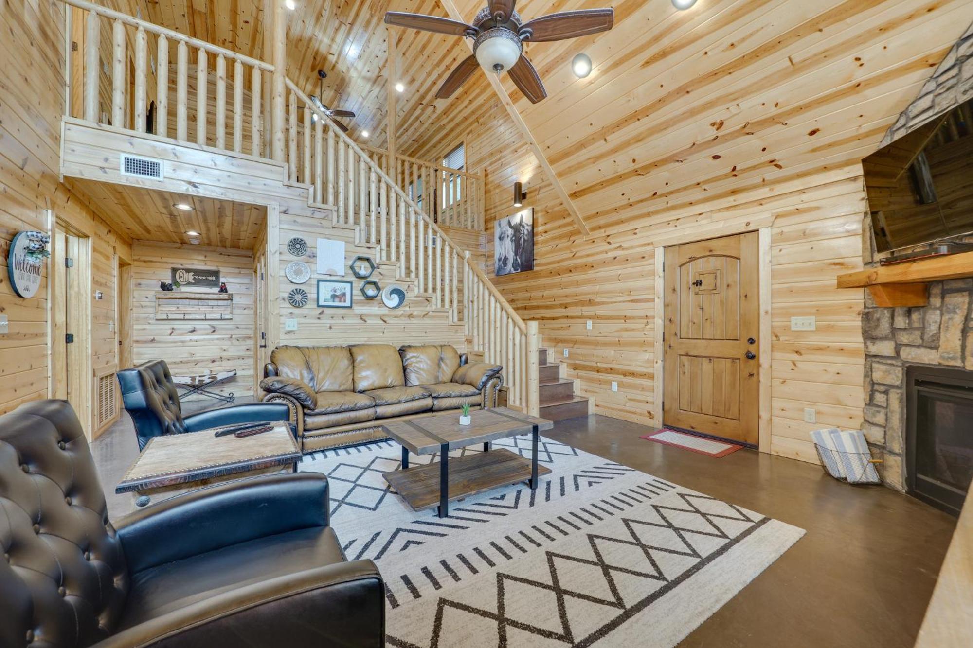 Penny Lane Lodge Broken Bow Cabin Less Than 6 Mi To Lake エクステリア 写真
