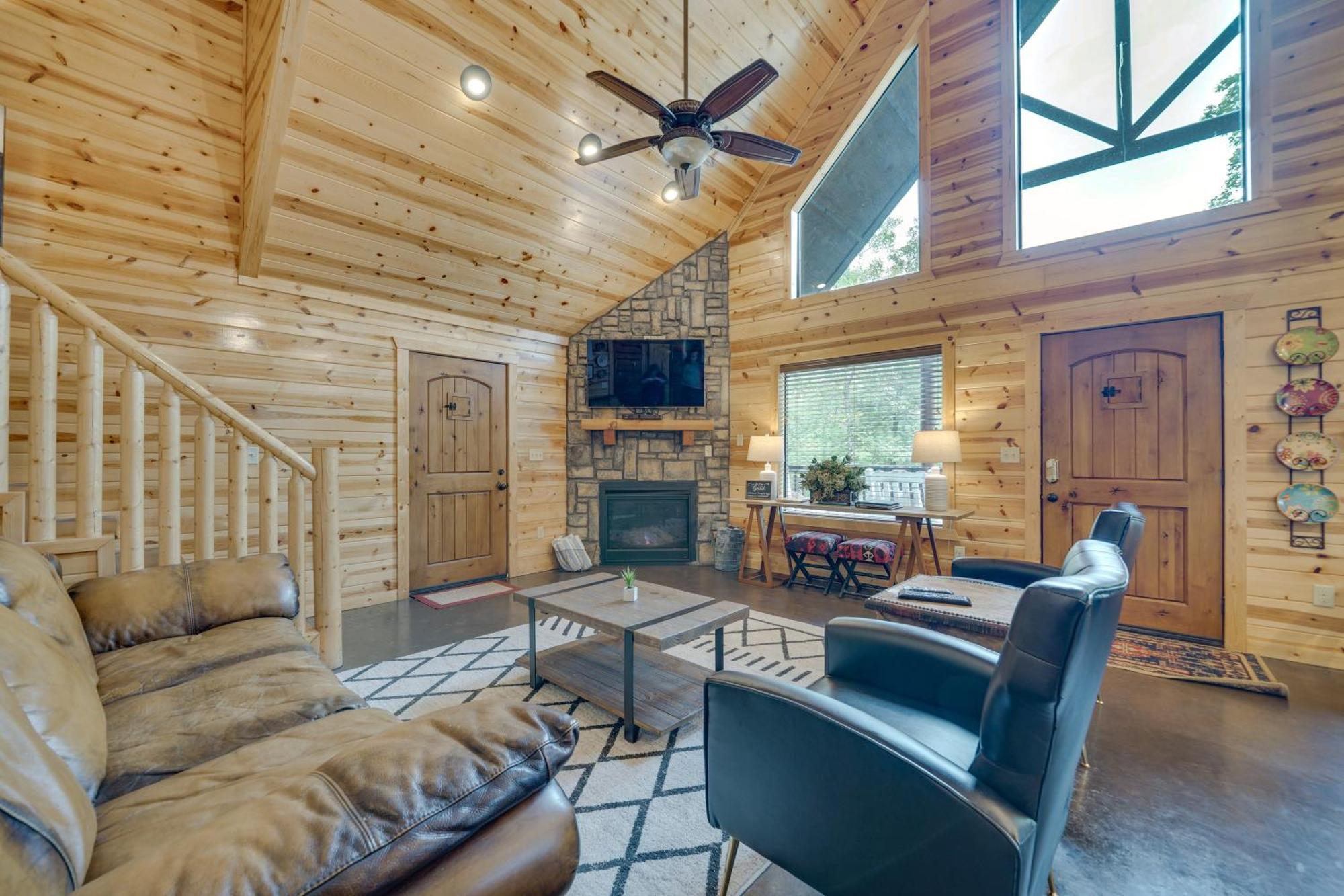 Penny Lane Lodge Broken Bow Cabin Less Than 6 Mi To Lake エクステリア 写真