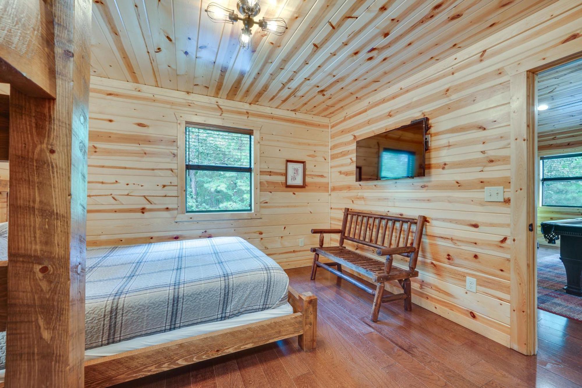 Penny Lane Lodge Broken Bow Cabin Less Than 6 Mi To Lake エクステリア 写真