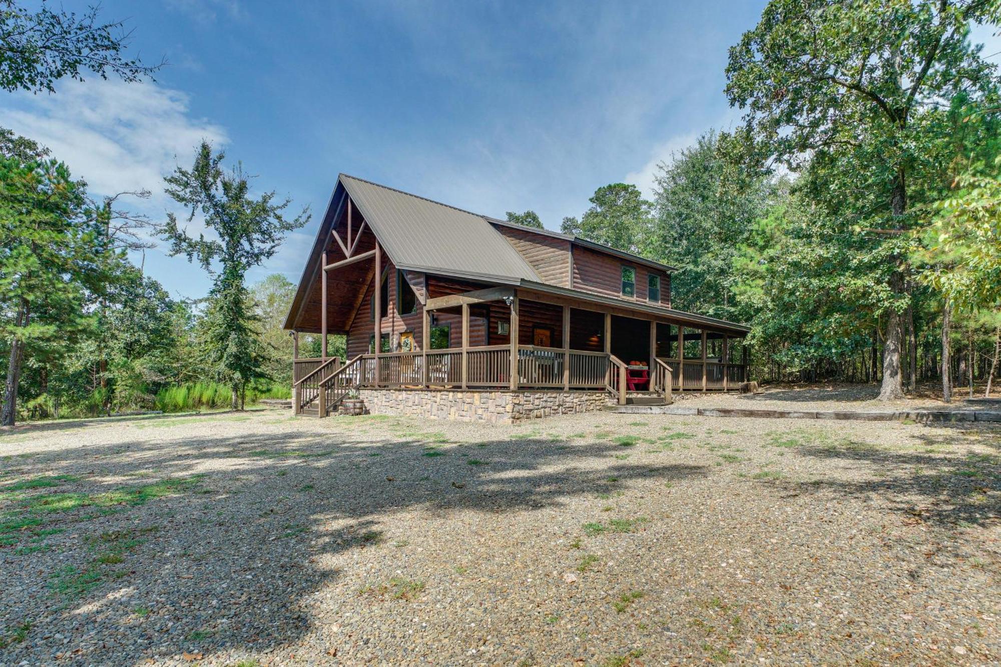 Penny Lane Lodge Broken Bow Cabin Less Than 6 Mi To Lake エクステリア 写真